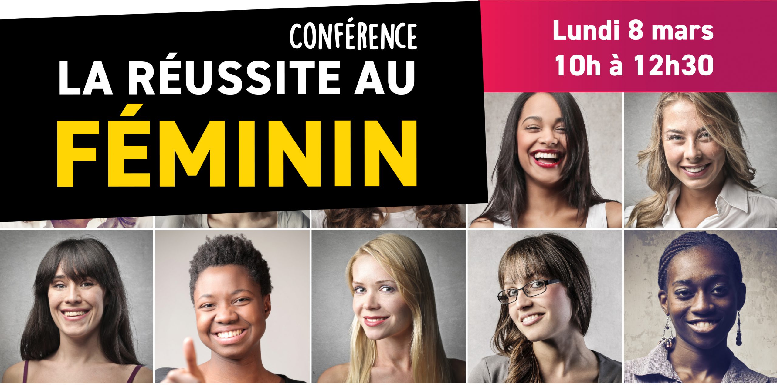 Conférence “La réussite au féminin” lundi 8 mars