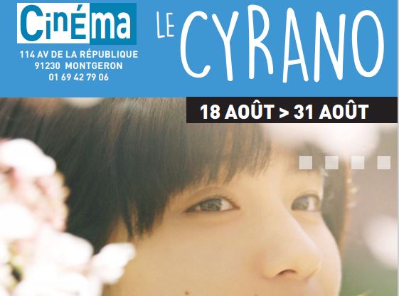 Programme du Cyrano mi-août 2021