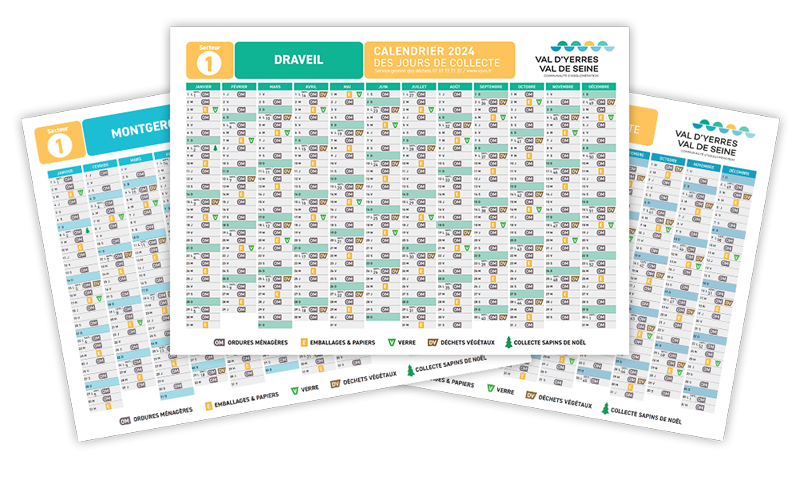 Vos calendriers de collecte 2025 sont arrivés