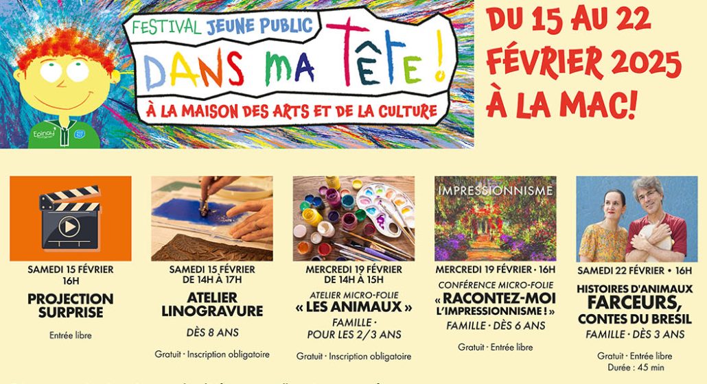 Festival Jeune Public "Dans ma Tête"